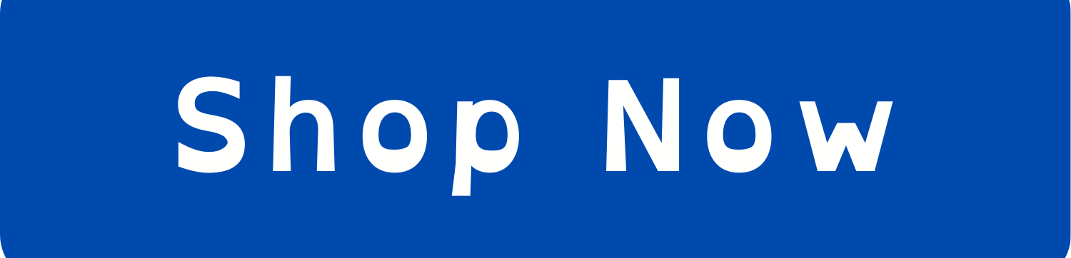 Blue rectangular button with white text saying "Shop Now".