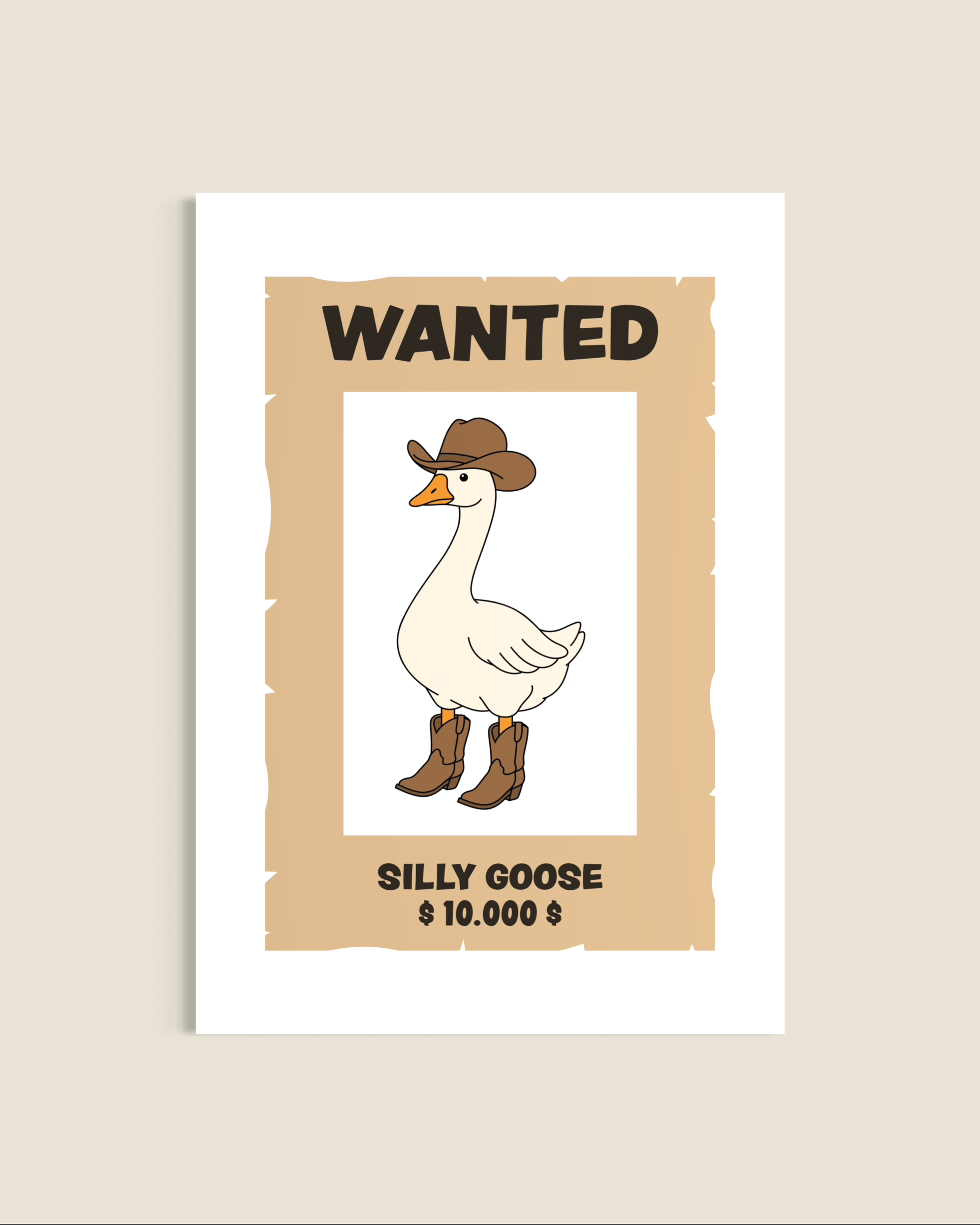 Silly Goose | Print