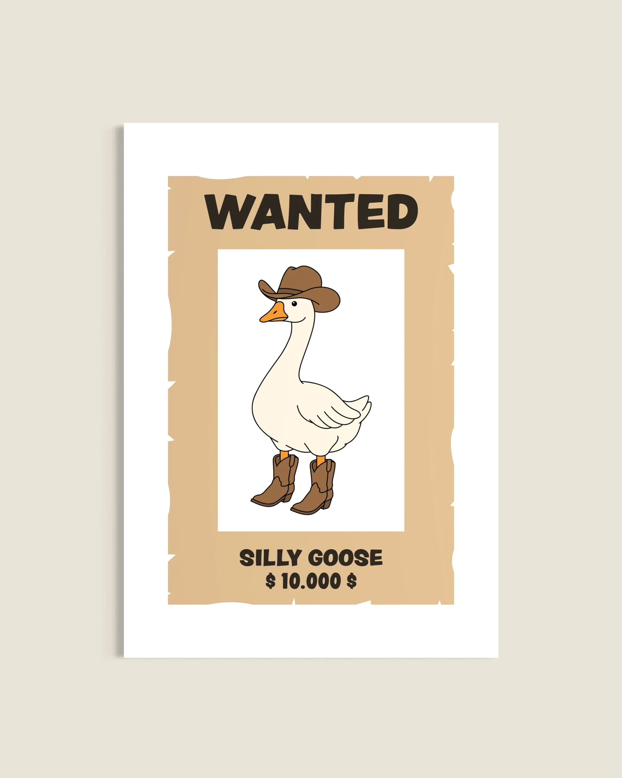 Silly Goose | Print