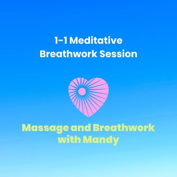 1-1 Breathwork Session IN PERSON 60 mins