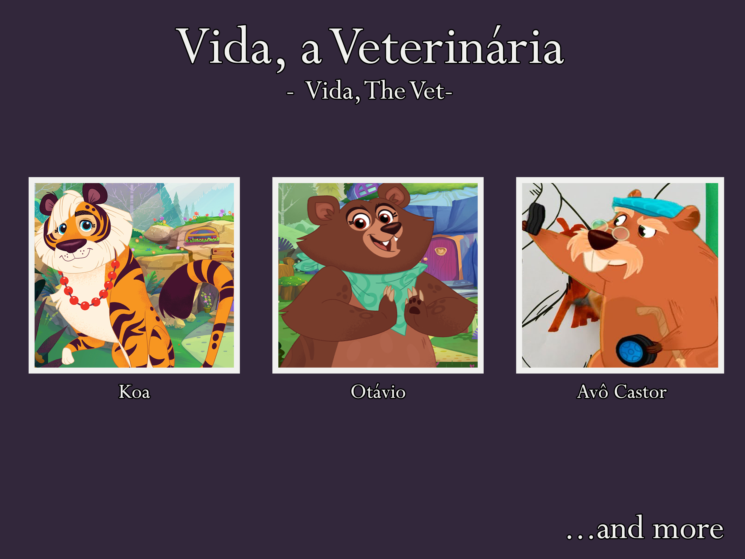Nelson Raposo – Portuguese voice actor for Koa, Otavio and others on Spin Master Entertainment's Vida, a Veterinária (Vida, the Vet)