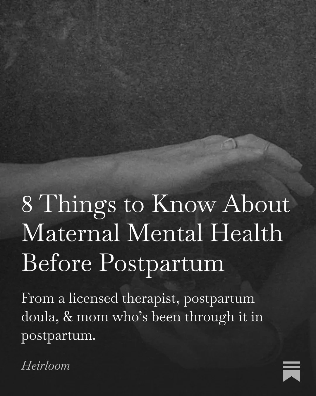Everything you need to know about maternal mental health in postpartum is on Substack in this week's free post &hearts;️ Comment MATERNALMENTALHEALTH for the link.
.
#maternalmentalhealth
#perinatalmentalhealth
#matrescence
#postpartumrecovery
#postp