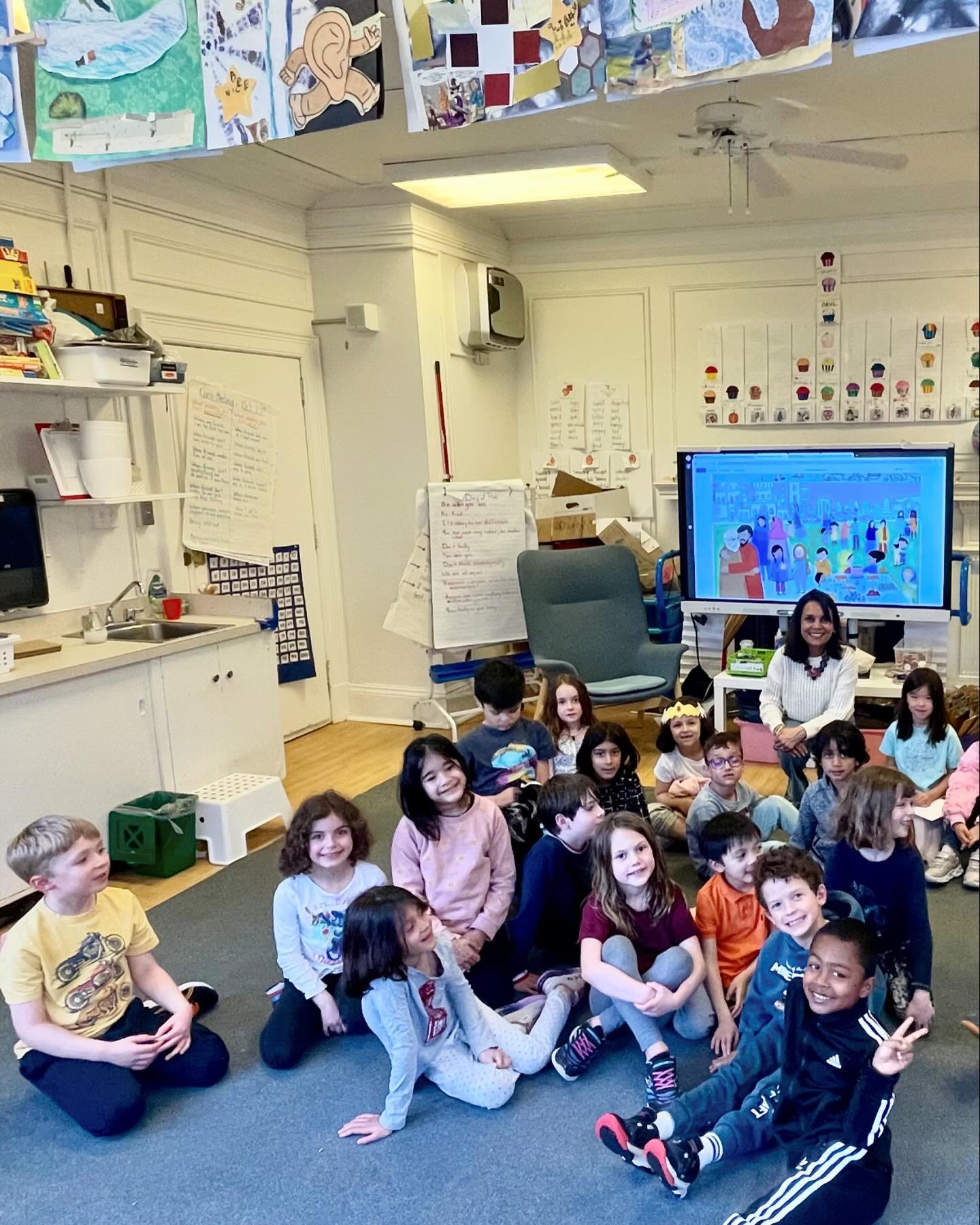 I visited the students ( grades 1-3) @jackman_ics today, what a treat that was! The students were awesome, super engaged! One can tell that the school fosters their ideas and inquires. The environment is so beautiful and inspiring! A fun morning it w