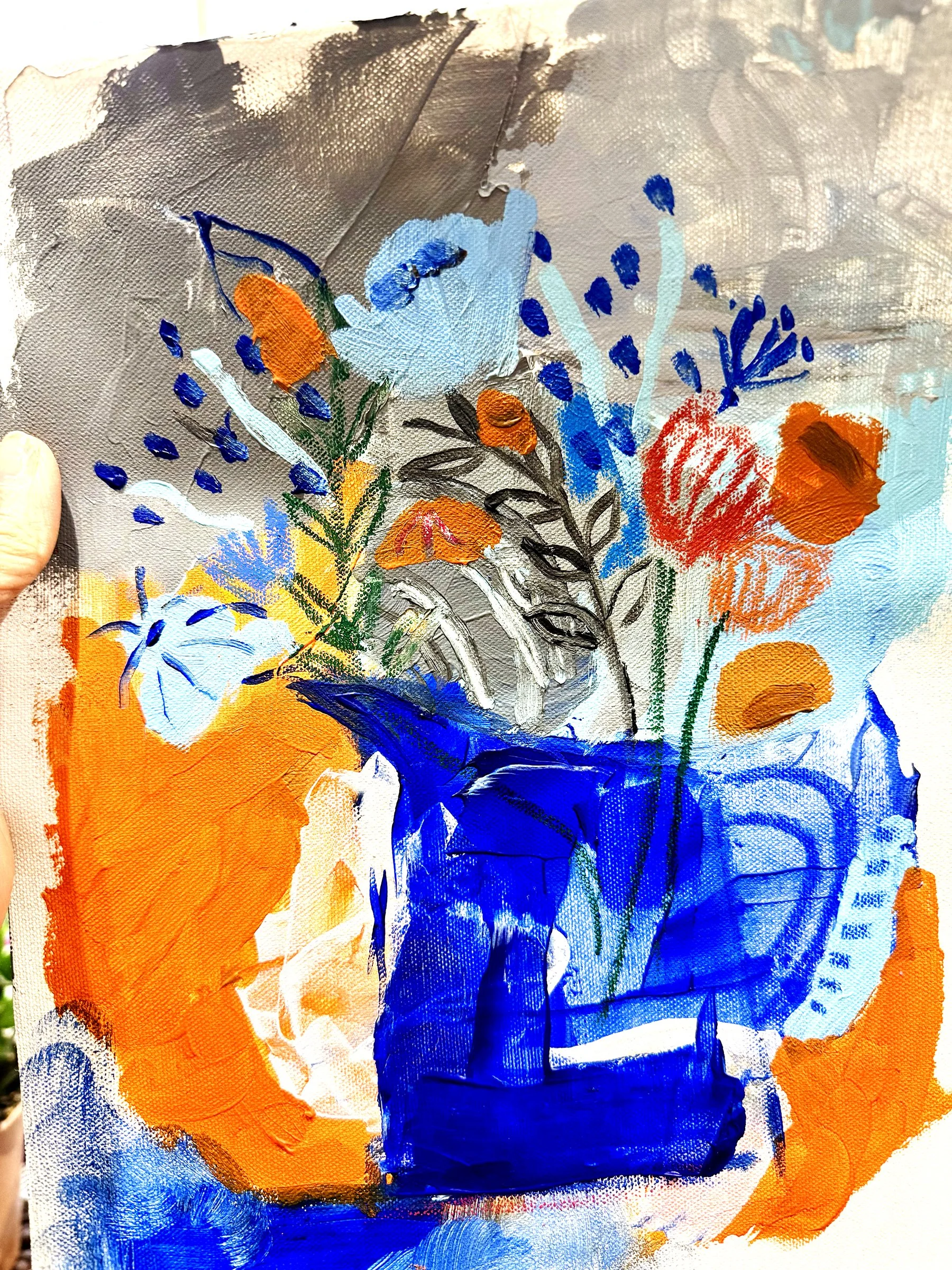 February Studio Thoughts: Teaching Mindful Mark-Making to Adults