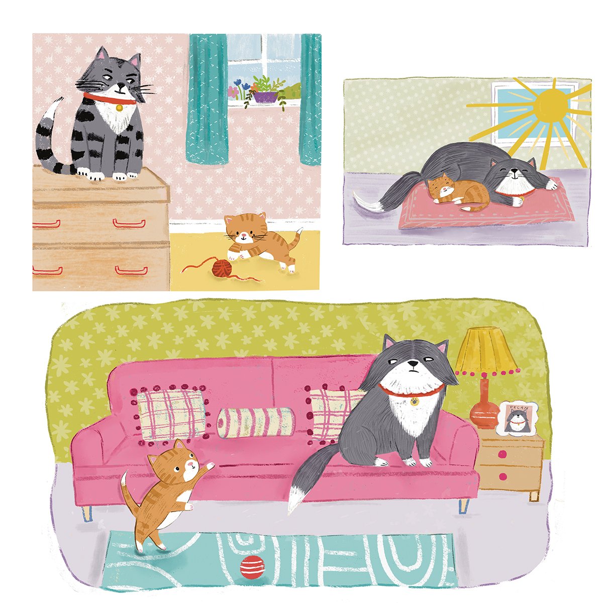 Illustrations by magazine article written and illustrated by Farida Zaman for Chirp Magazine