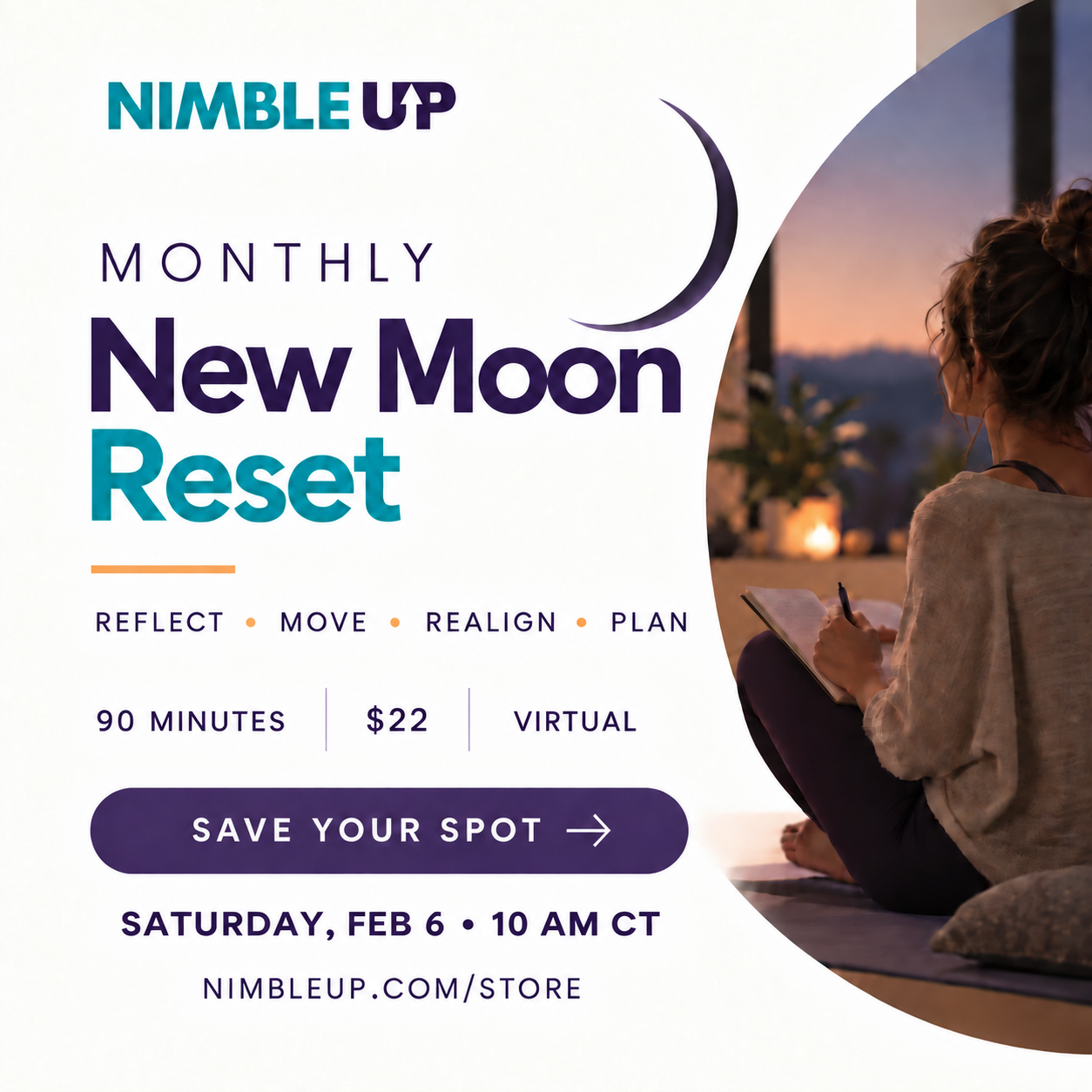 The Monthly Reset - Saturday, February 6, 2027