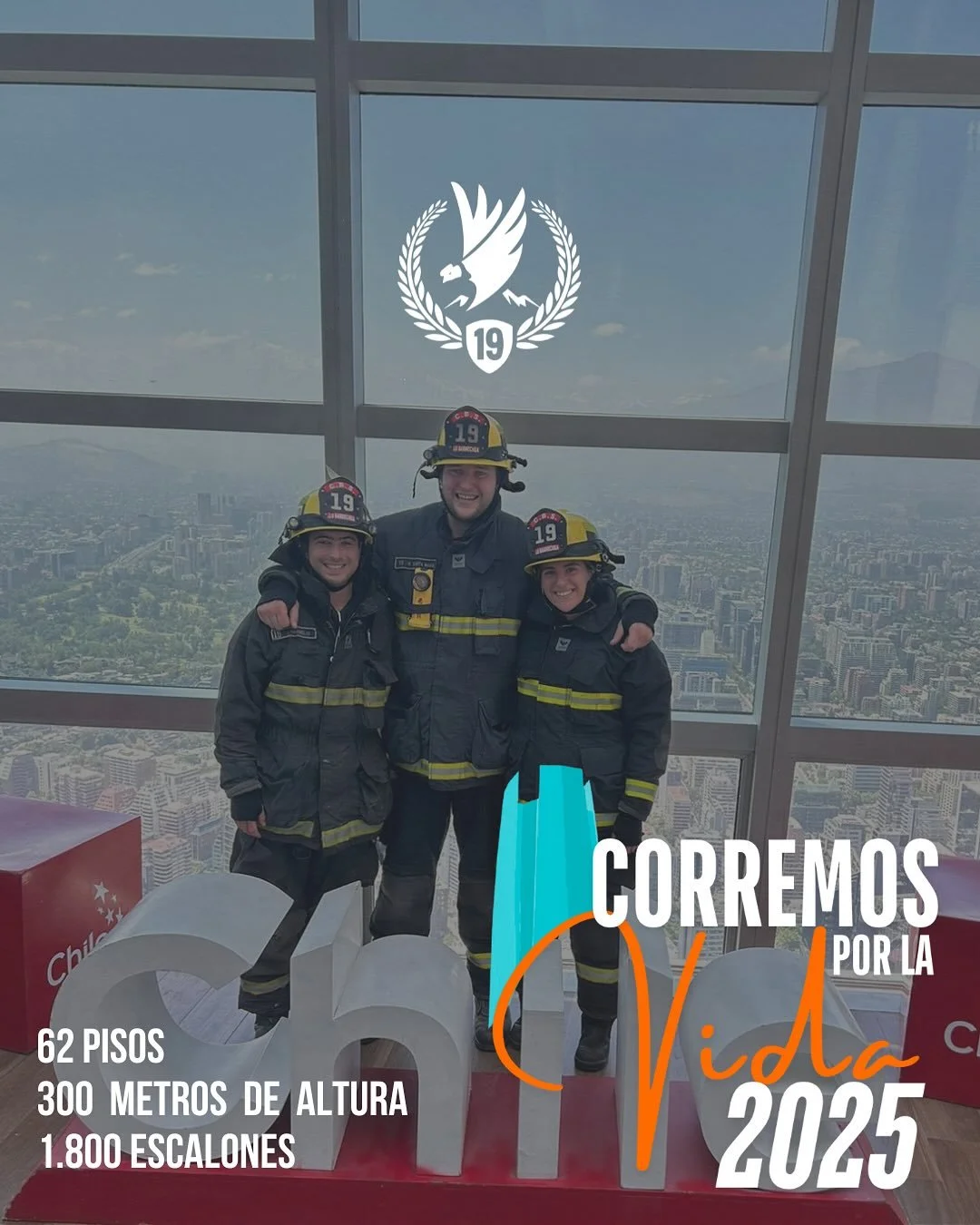 Hoy algunos de nuestros voluntarios vivieron el conocido &ldquo;Corremos por la Vida&rdquo; la cual es una iniciativa anual del Cuerpo de Bomberos de Santiago (CBS) que combina preparaci&oacute;n f&iacute;sica, conciencia sobre salud y solidaridad.

