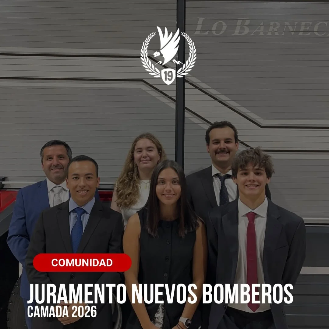 Ayer, 28 de enero, en reuni&oacute;n de Compa&ntilde;&iacute;a, los nuevos voluntarios de nuestra Compa&ntilde;&iacute;a realizaron su Juramento de Nuevo Bombero.

Acompa&ntilde;ados por sus familiares, los nuevos Bomberos recibieron oficialmente su 