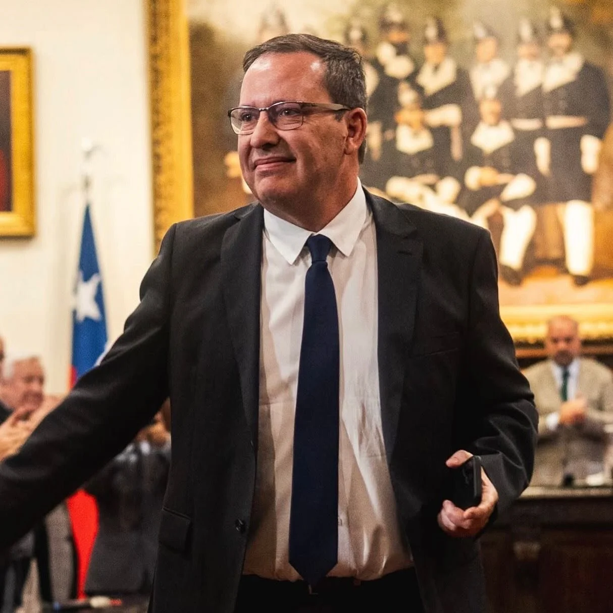 Hoy despedimos a quien lider&oacute; con compromiso y vocaci&oacute;n, la superintendencia del Cuerpo de Bomberos de Santiago.

Gracias, Gabriel Huerta Torres, por su entrega, por el camino recorrido y por el legado que deja en cada bombera y bombero