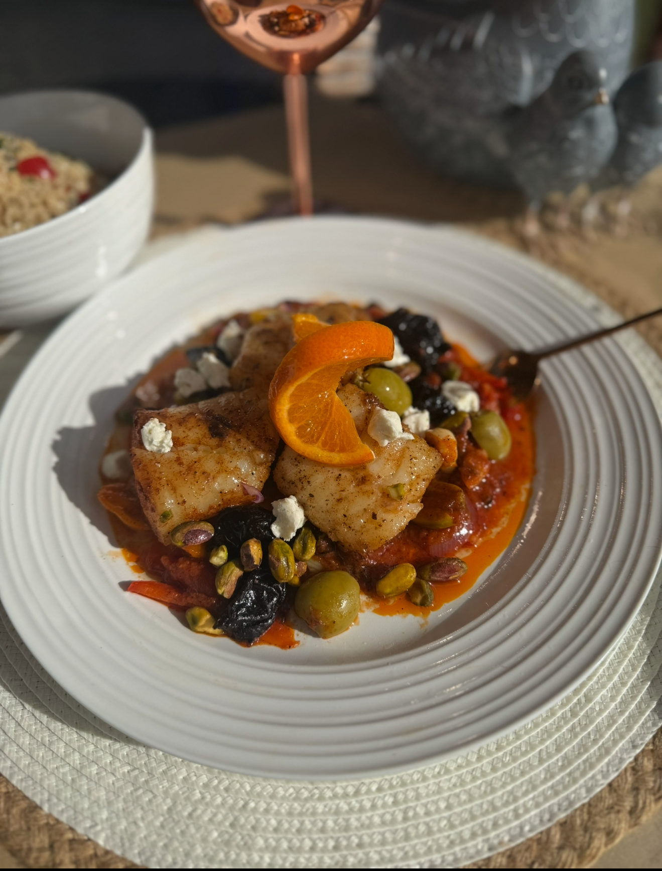 Chef Kristin’s Spicy Moroccan Baked Cod