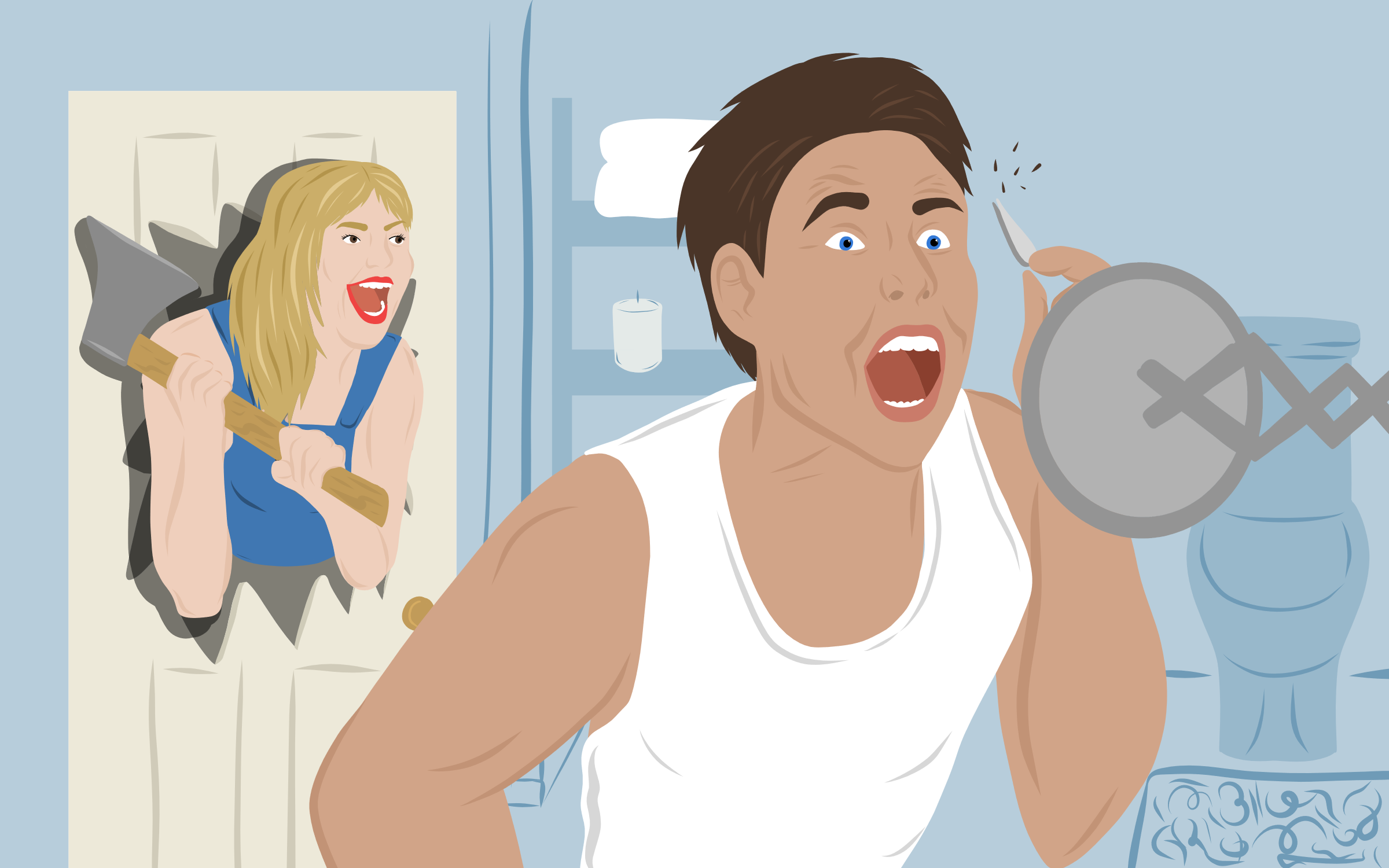 Editorial Illustrations for The Bold Italic