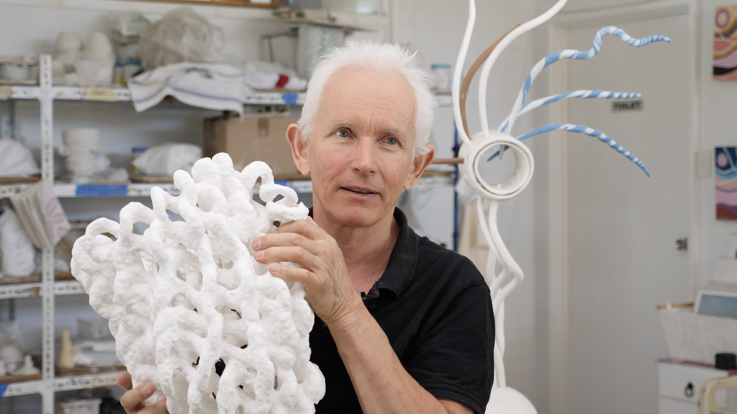 Radical Paper Clay with internationally renowned sculptor Graham Hay - perfect for ceramicists, artists, educators, and creatives interested in contemporary art, hand building, and sculpture, building a personal practice in the ceramic community