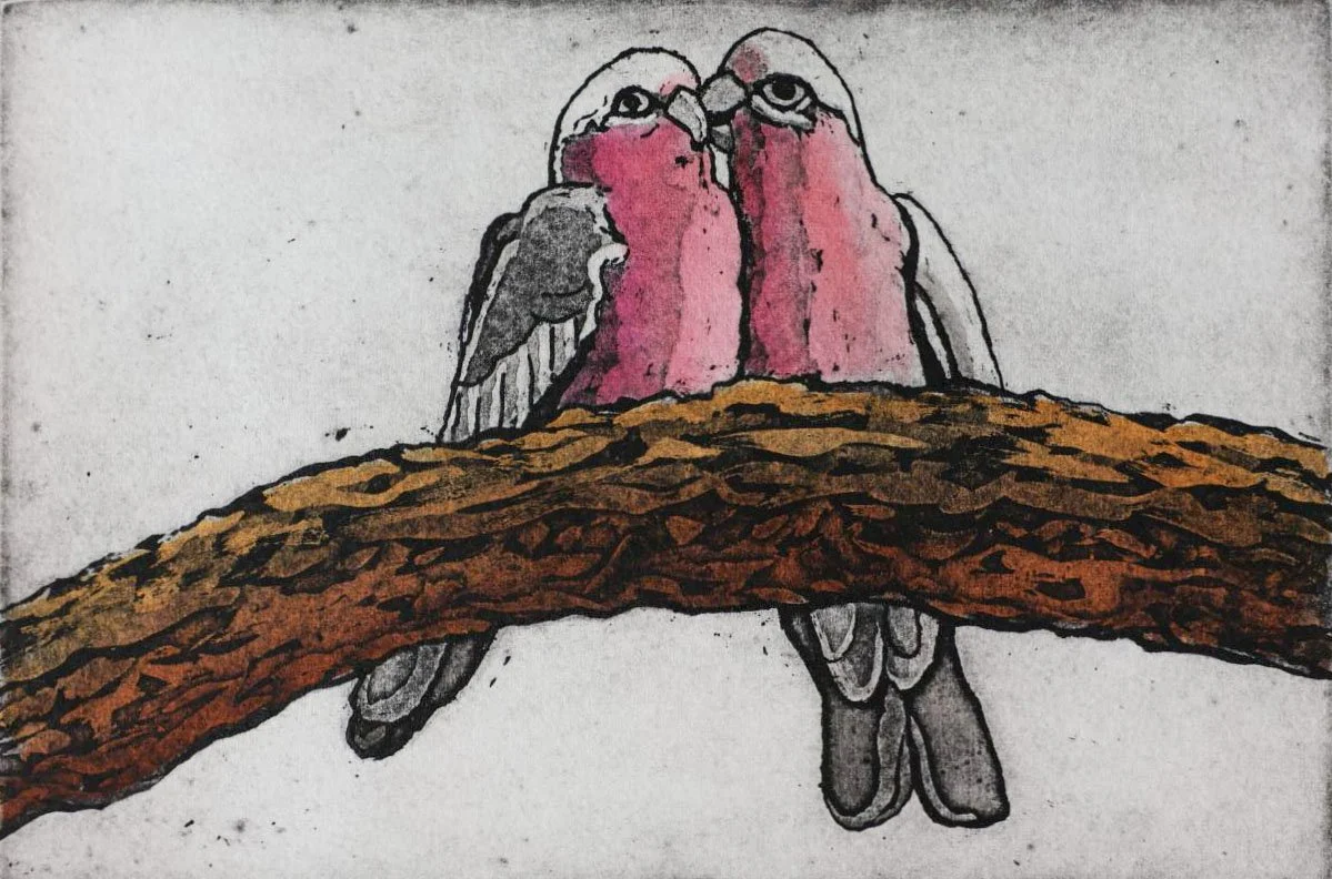 Aquatint etching showing rich blacks and subtle tonal transitions. Contemporary aquatint and sugar-lift etching by Hermann Isaac. Online workshop on Proartika.com