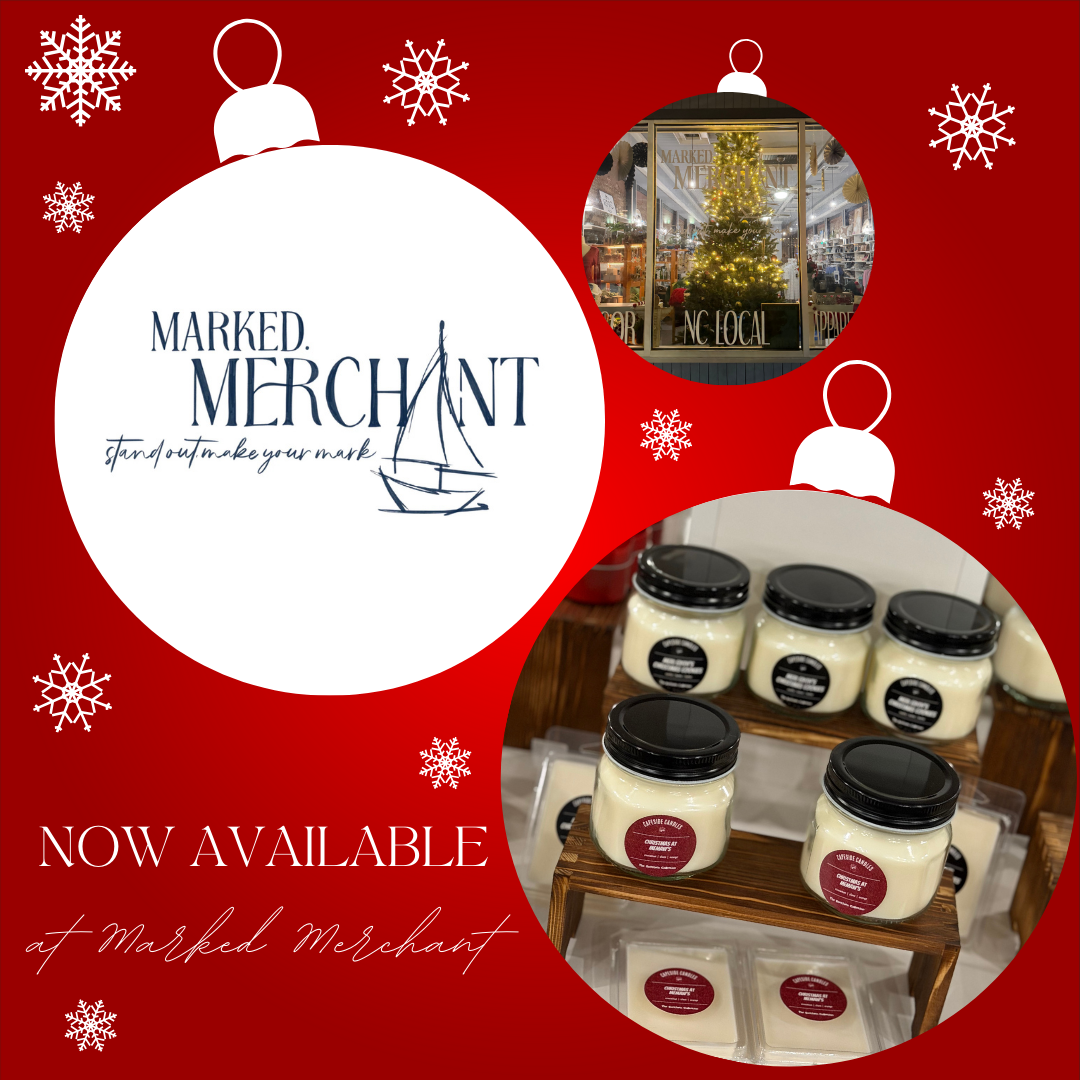 capeside candles available at marked merchant downtown wilmington nc