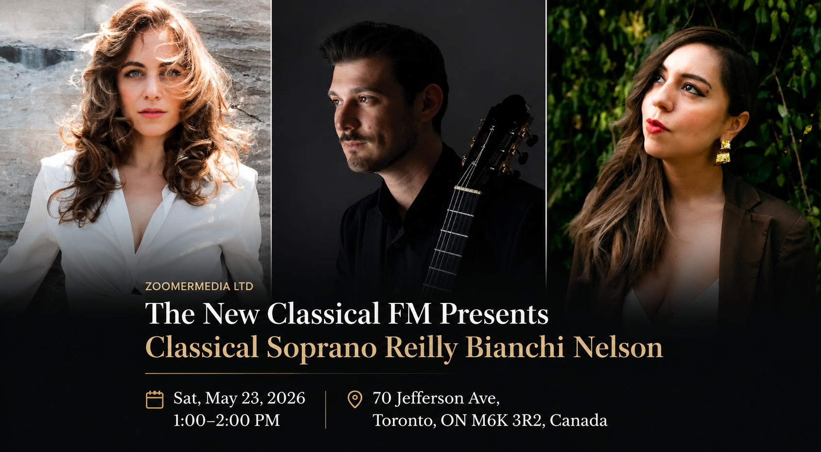 The New Classical FM Presents: Classical Soprano Reilly Bianchi Nelson