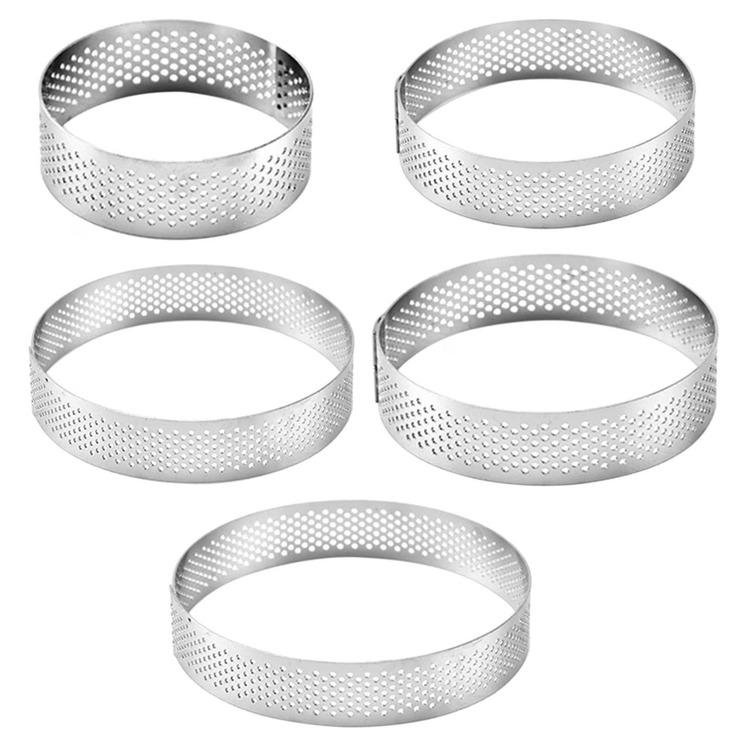 3 in perforated tart rings mini tart rings best tart rings amazon