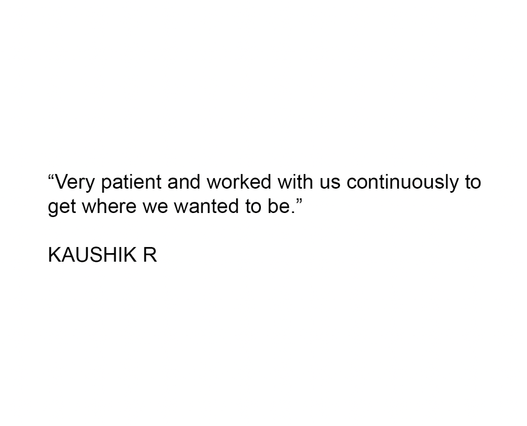 Five star review for interior designer in Miami.