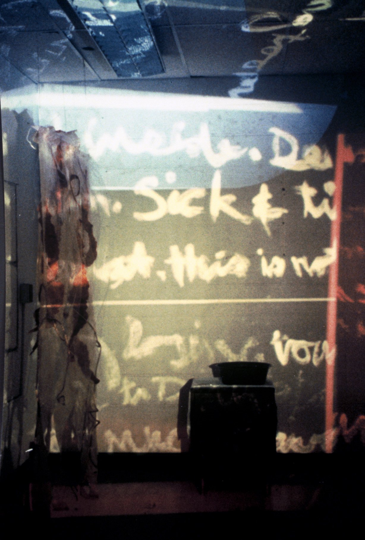 Sick & Tired, installation detail