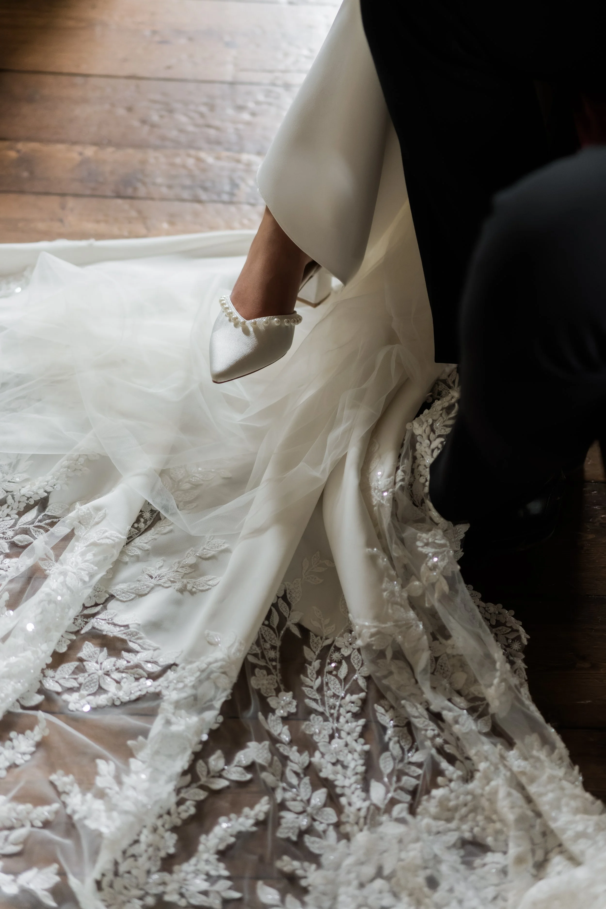 Luxury wedding photography at Charlton Hall, capturing quiet connection and effortless elegance during the couple shoot