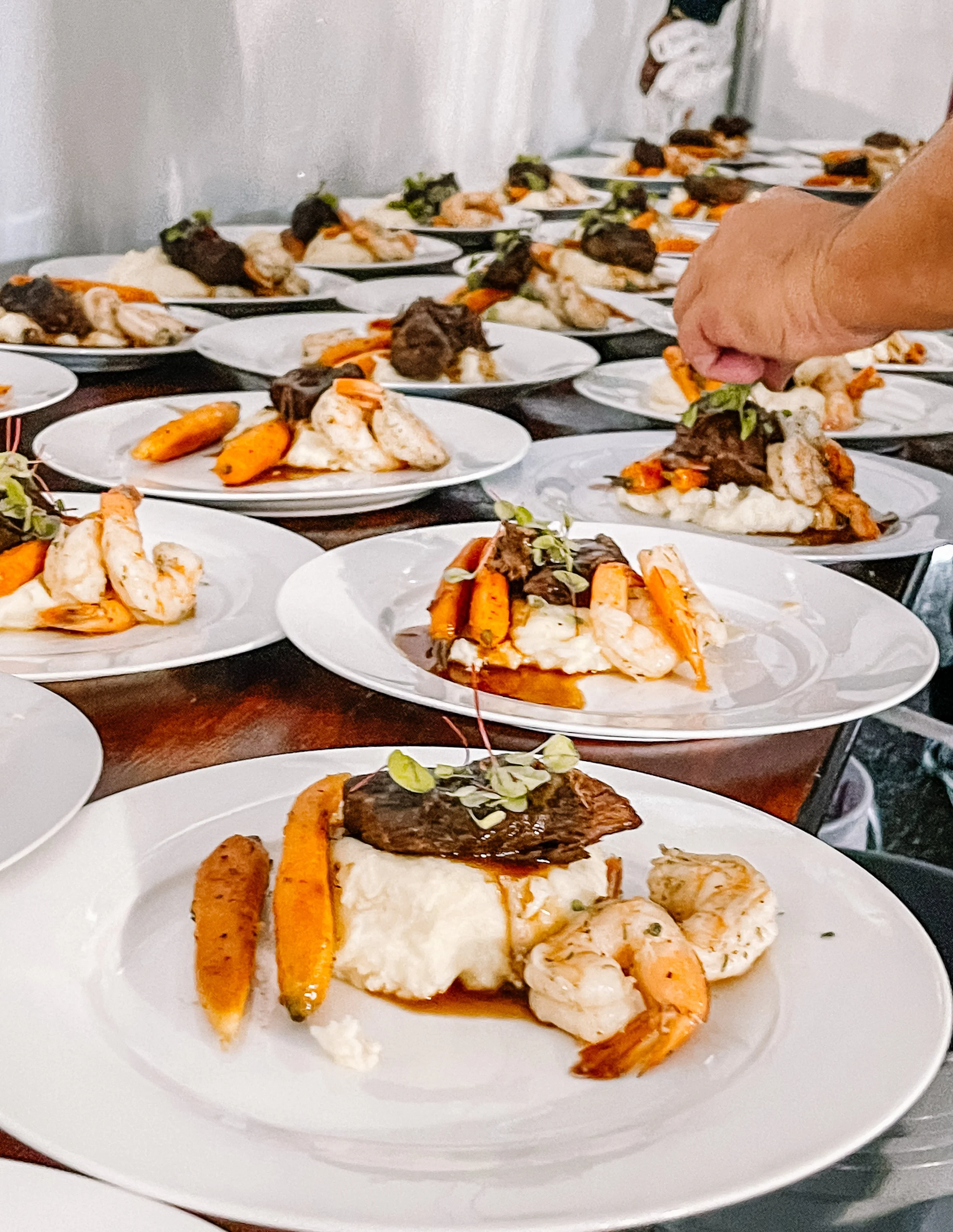 wedding catering meals