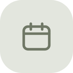 Icon of a calendar.