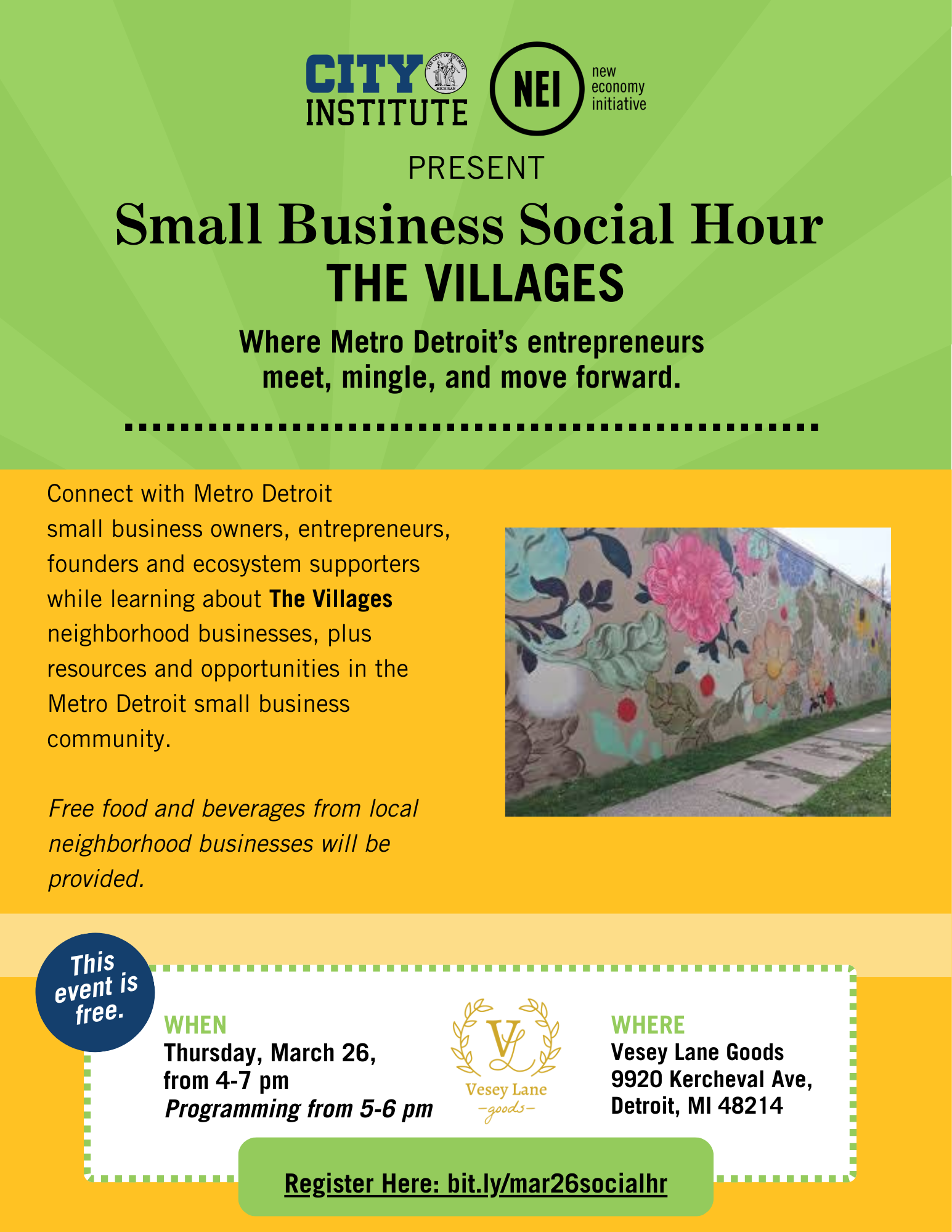 NEI &amp; Institute: Small Business Social Hour Series - The Villages 