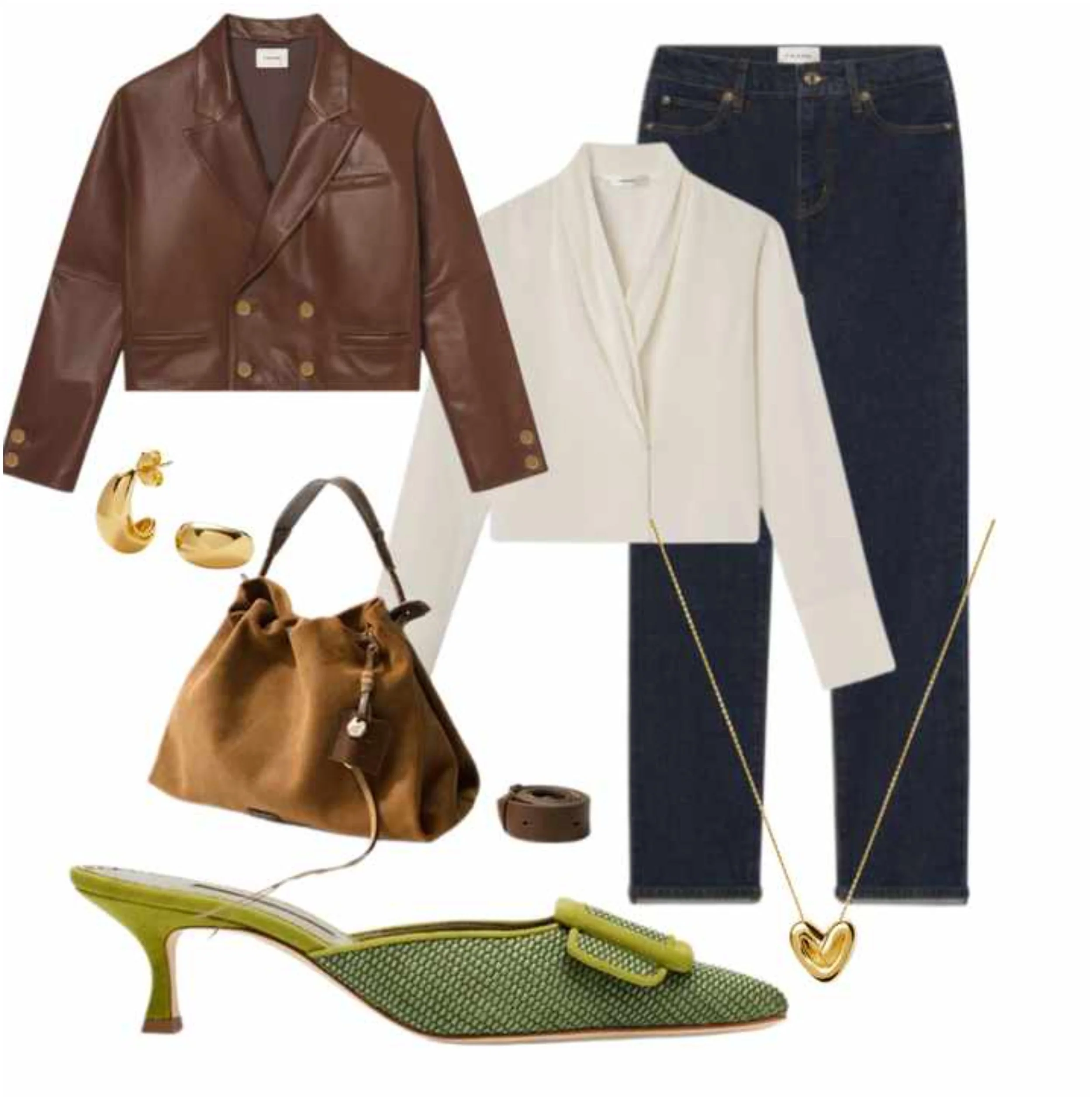 San Francisco Bay Area stylist Christine creating a chic date night look for a busy mom client