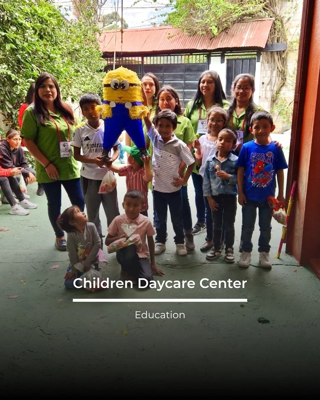 Every day, our Children Daycare Center opens its doors to 20 children — a place where learning, love, and laughter come together.
From morning lessons to afternoon tutoring, our center provides a safe space where children can grow, play, and d
