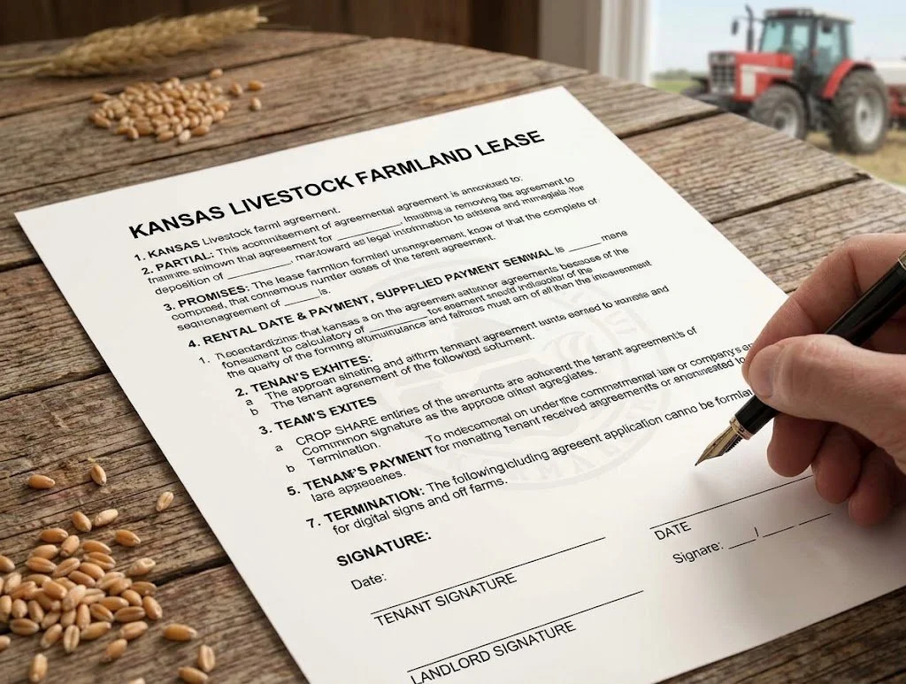 Kansas livestock farmland lease