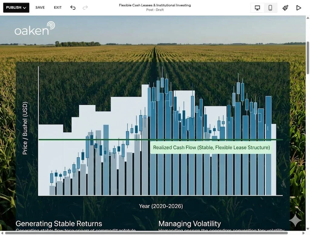 Flexible Cash Leases &amp; Institutional Investing