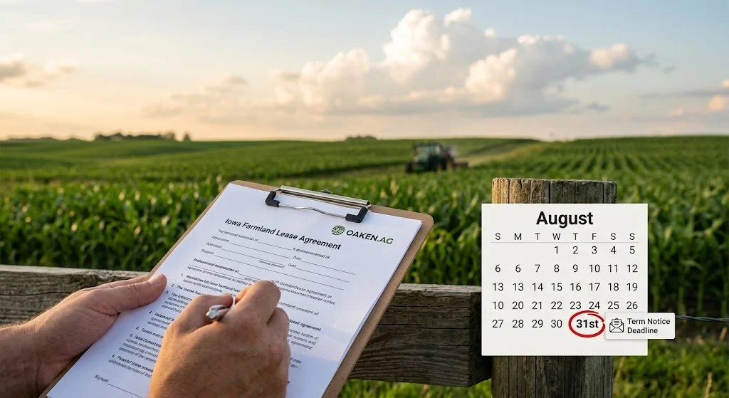 Iowa Farmland Lease Agreements: Types, Deadlines &amp; Best Practices