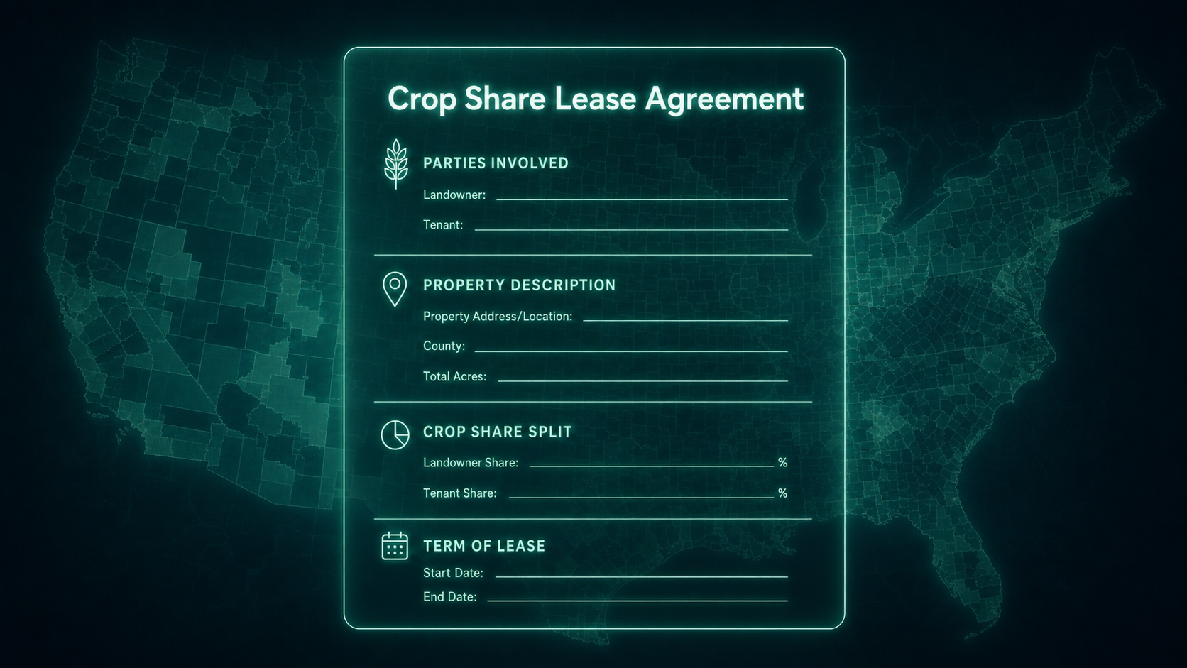 Wisconsin Crop Share Lease from Oaken
