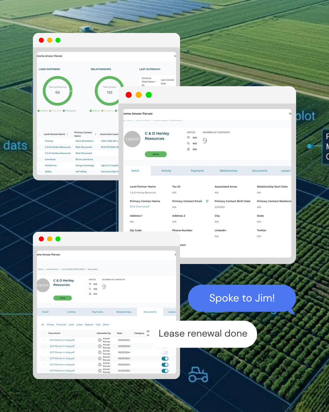Landowner & Partner Management