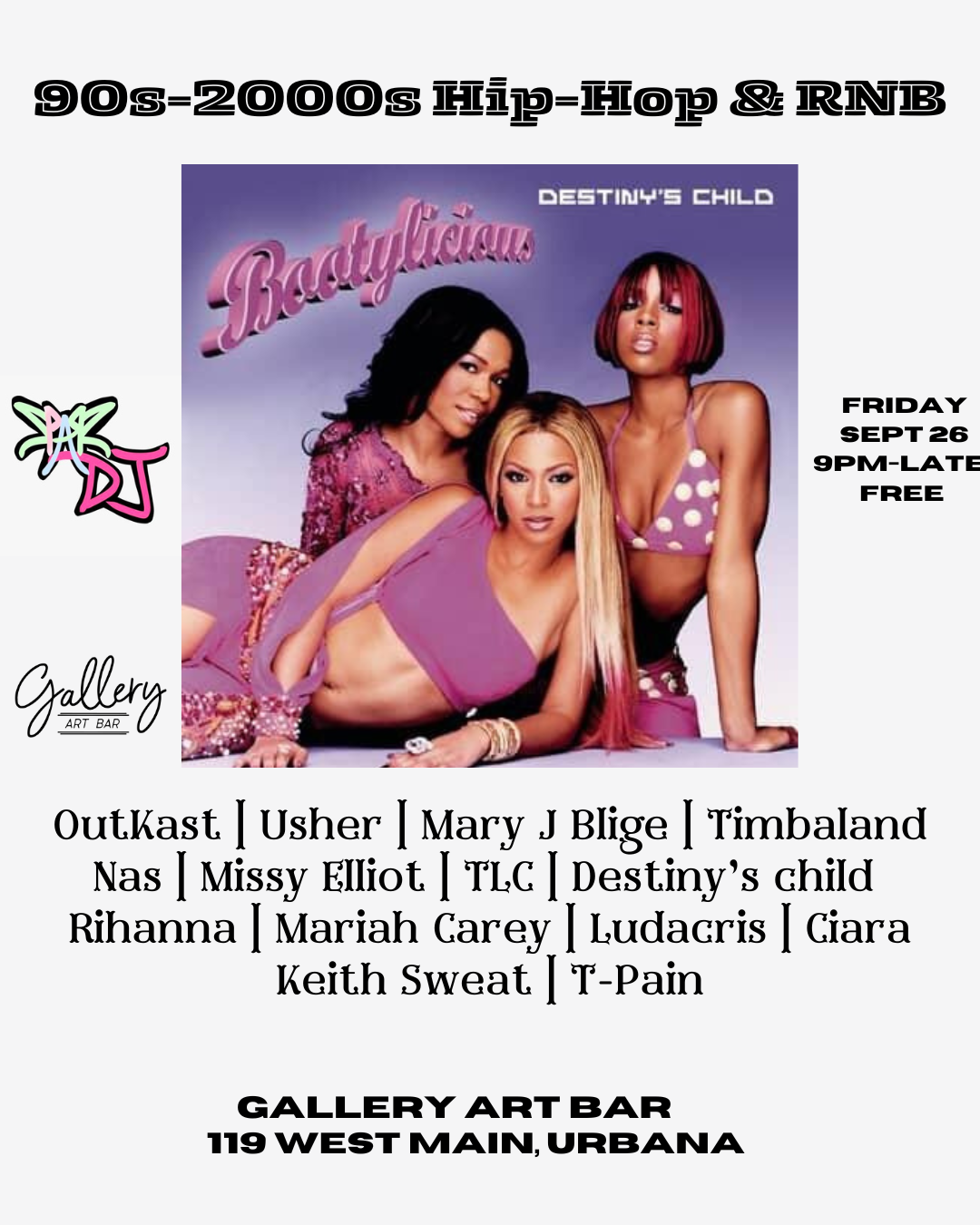 90s-2000 Hip-hop and RnB