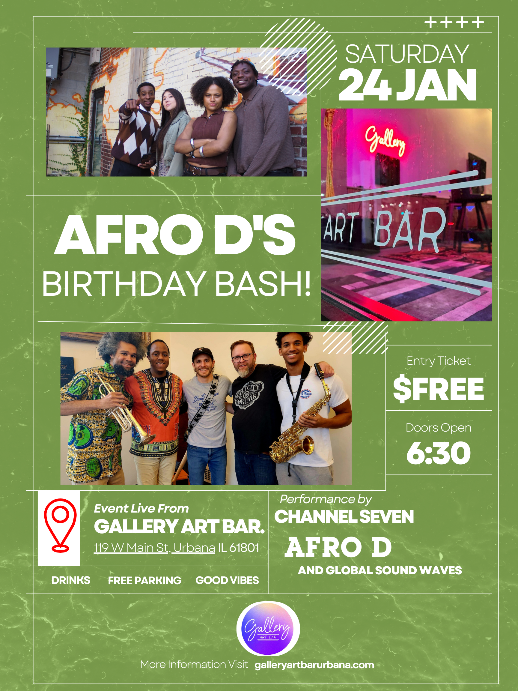 AFRO D Birthday Show