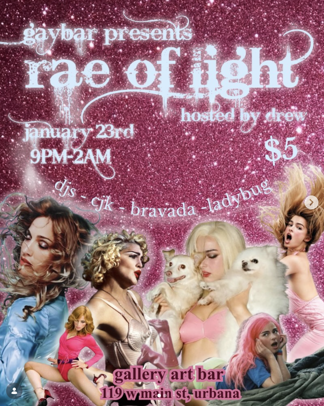 GAYBAR PRESENTS: Rae of Light