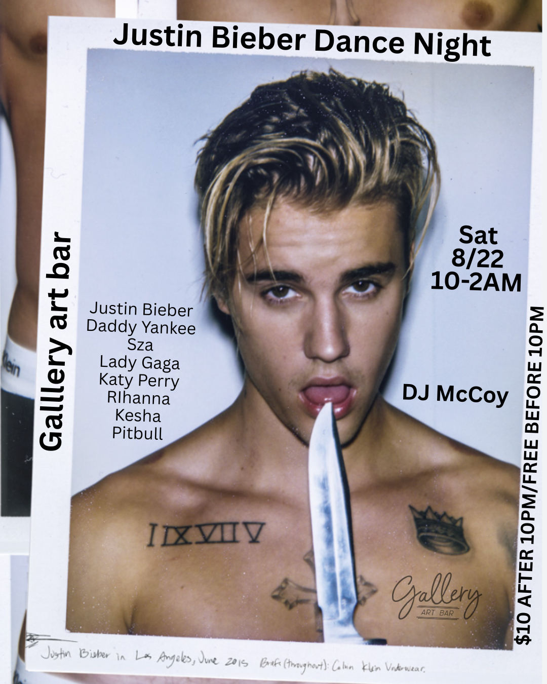 Justin Bieber Dance Night