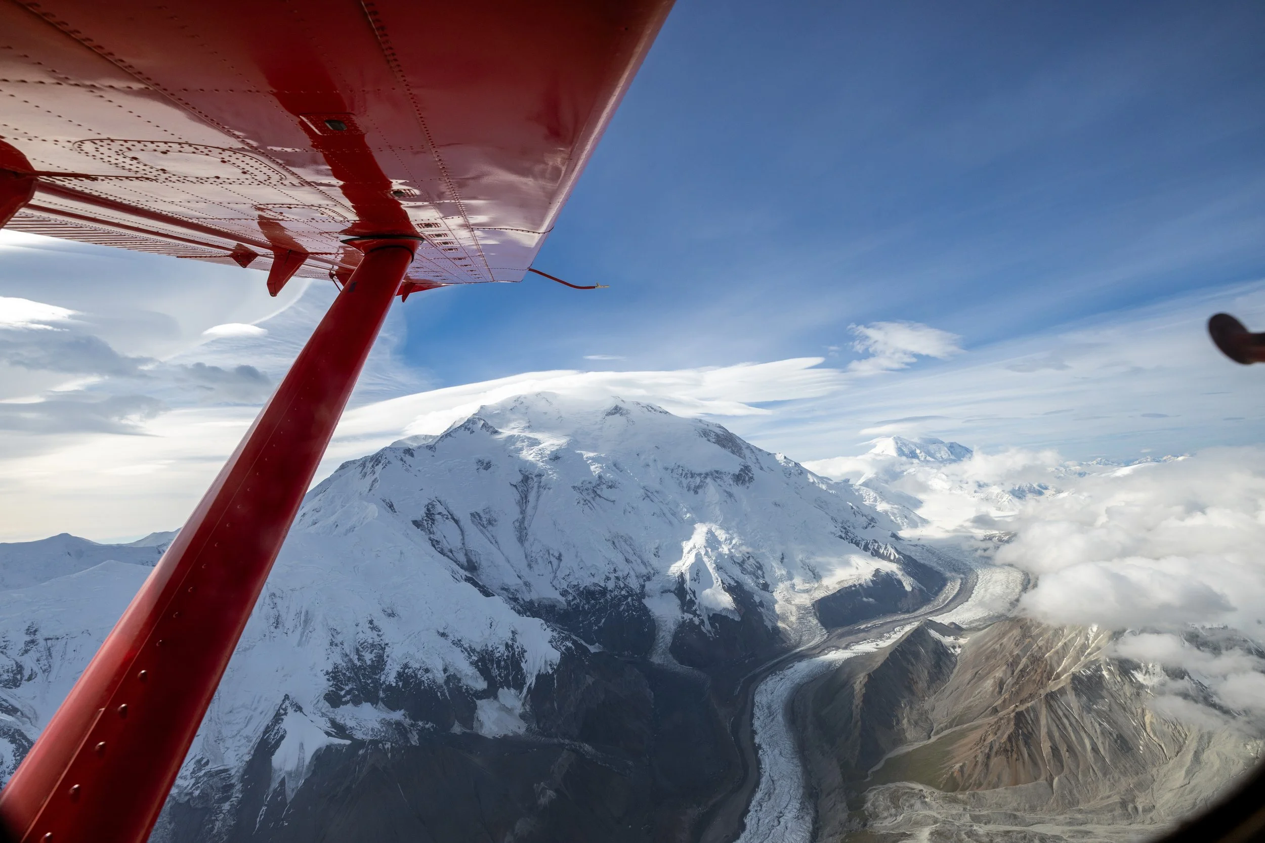 View of Denali (Mt. McKinley) from K2 Aviation's Flyer Flightseeing Tour