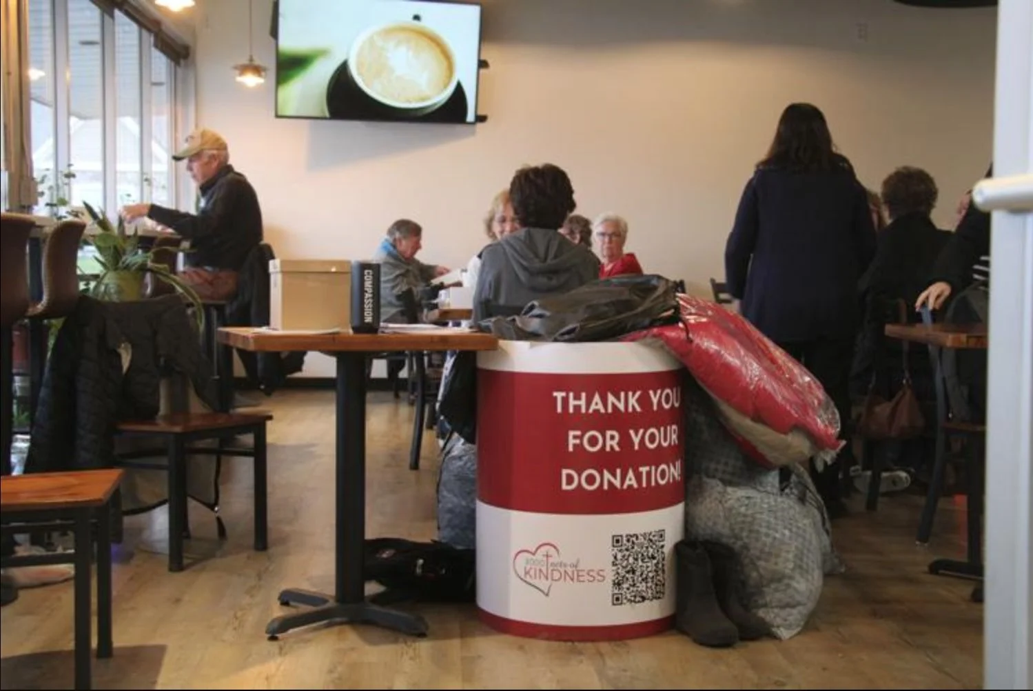 Compassion Coffee partners with Coated in Love for Give to the Max day