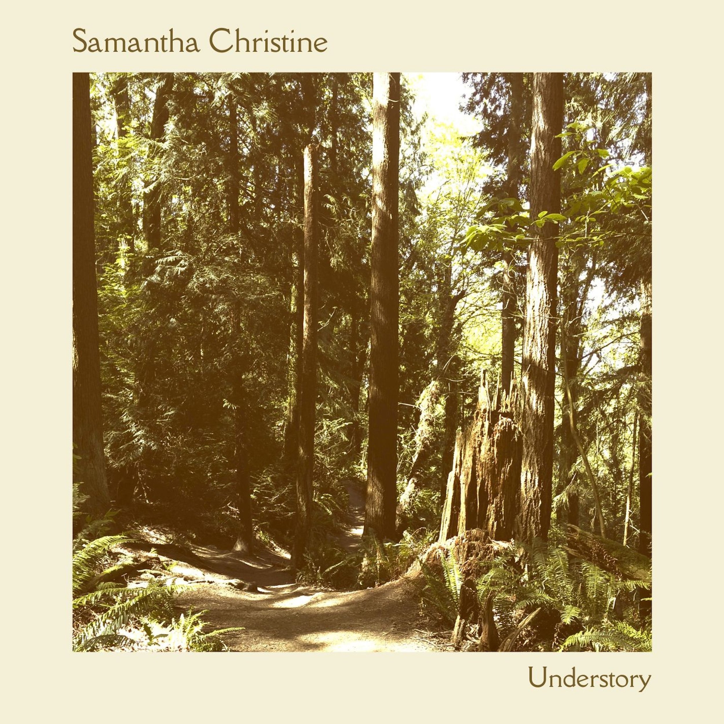The "Understory" EP by Samantha Christine is her first follow-up to the critically acclaimed full-length, "Warm Waters."