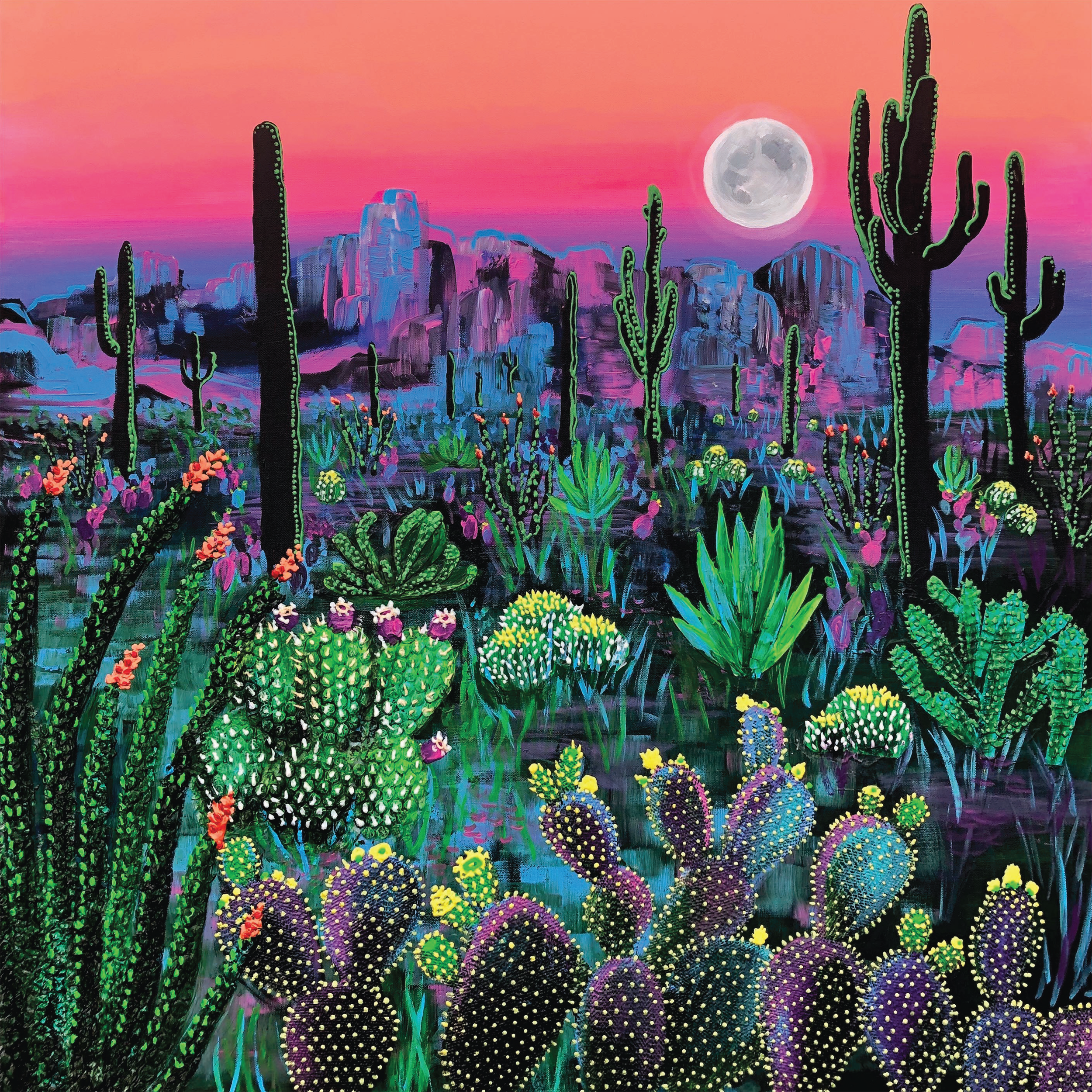 Cactus Magic Art Print  Kyndall Rainey