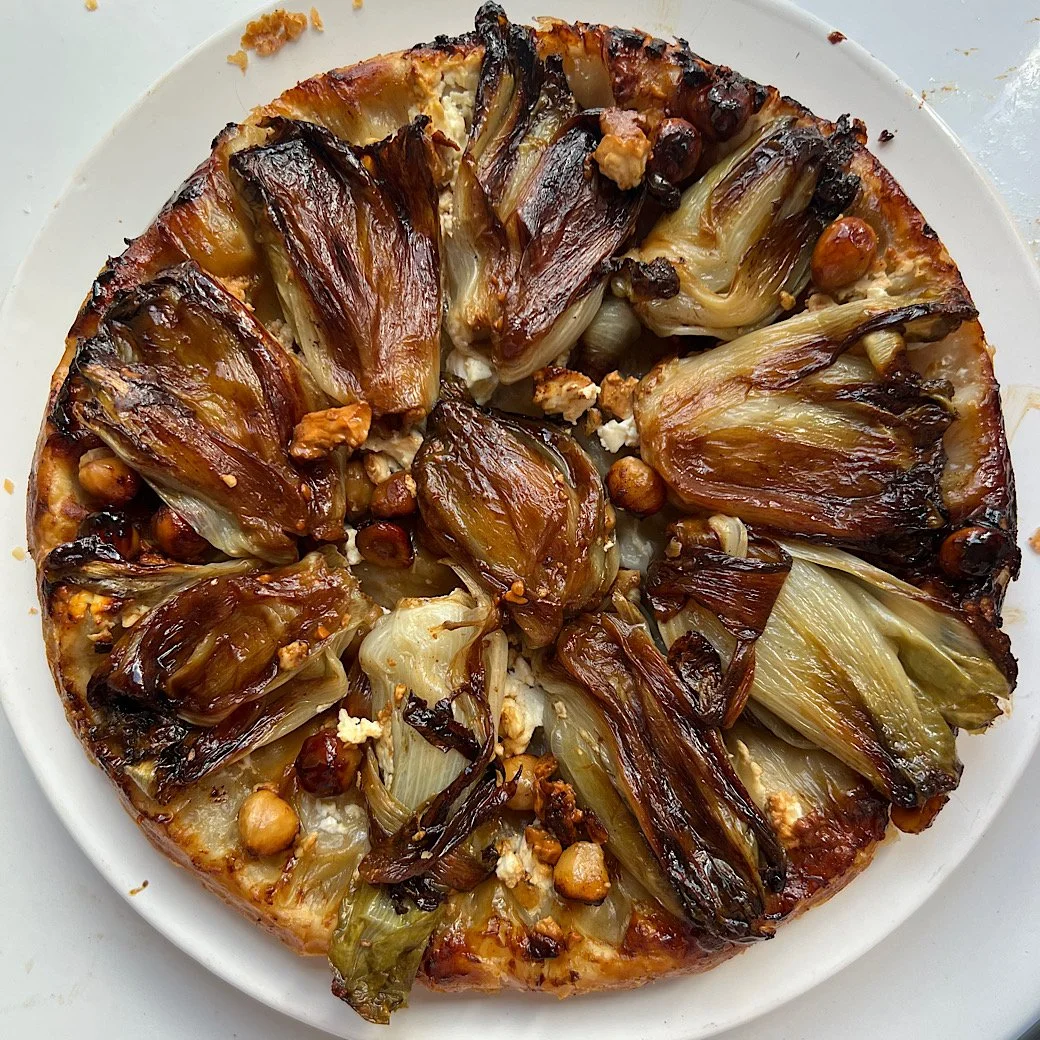 Endive tarte tatin