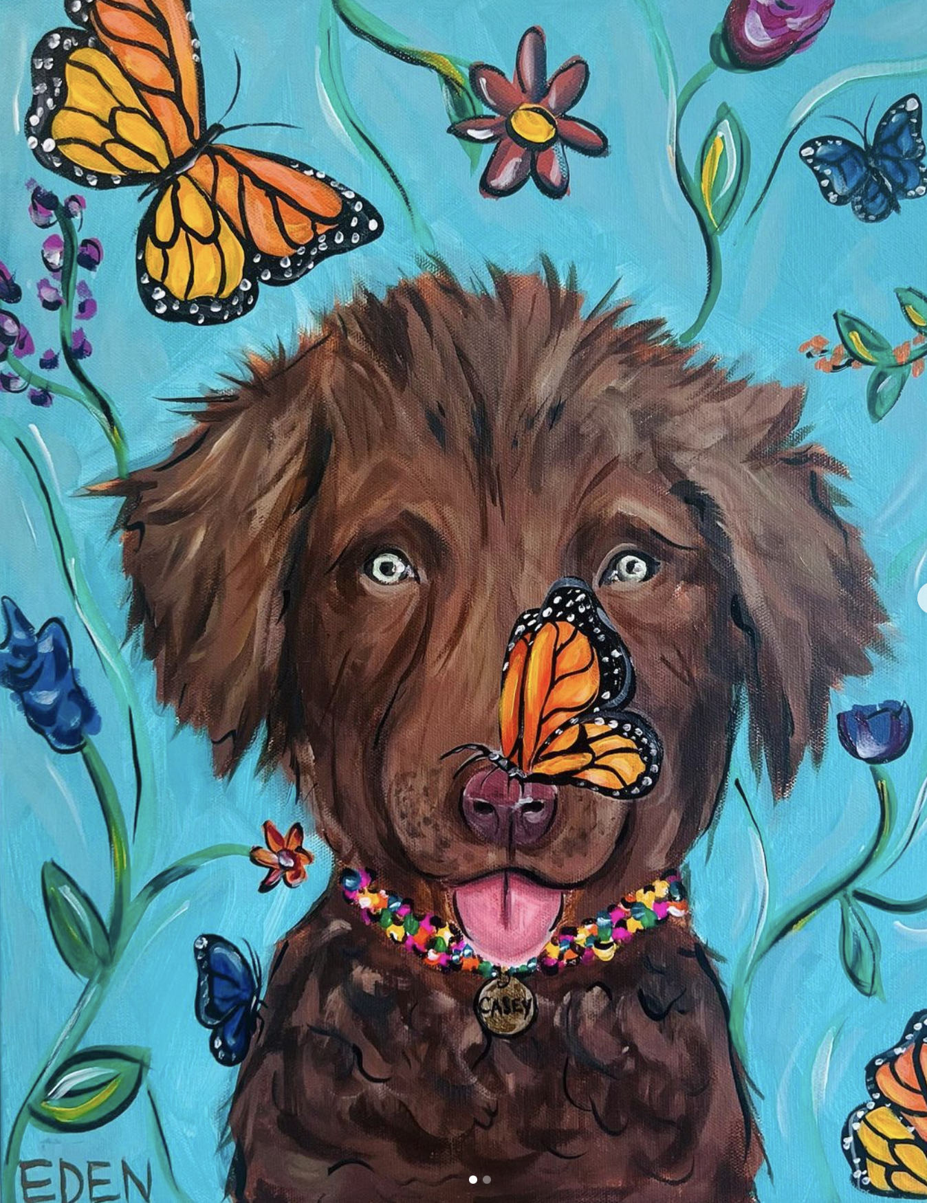 Custom Puppy Portrait