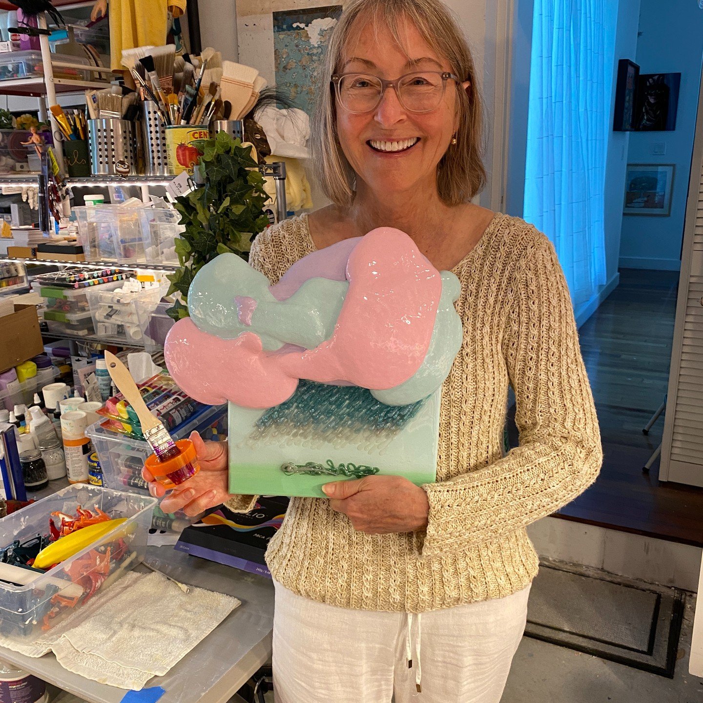 Another satisfied customer.

#art #painting #acrylic #foam #resin #sculpture