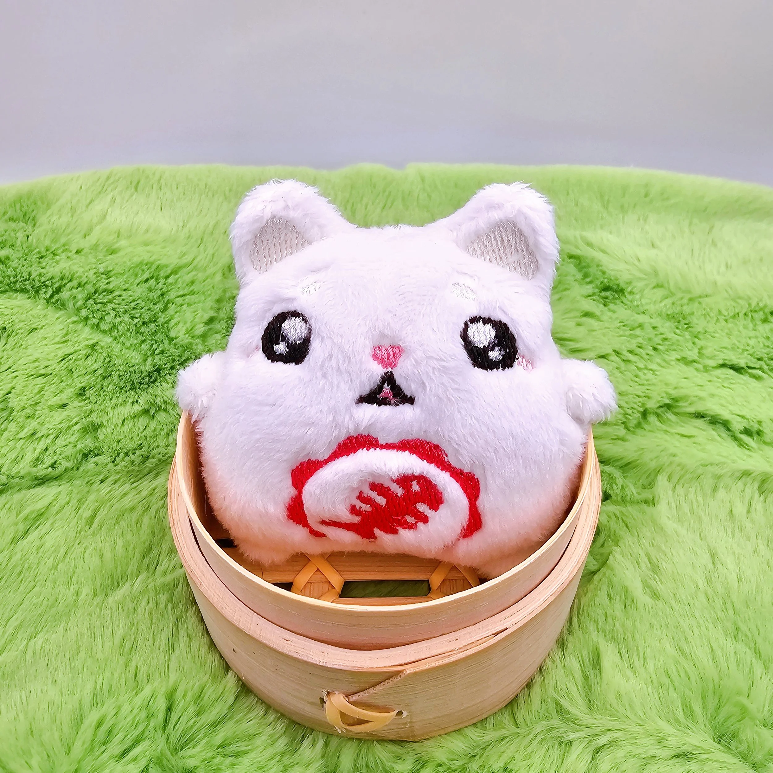 SKC Bakpao Kitty Handmade Miniature Doll - Shlii Kawaii