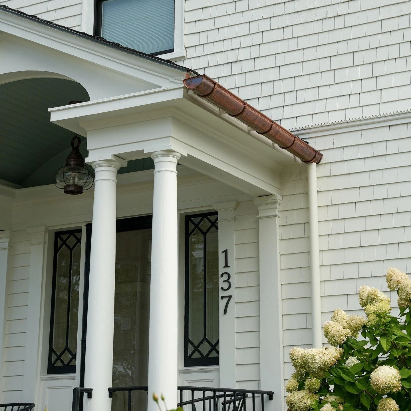Give your home a touch of elegance and enhance its performance with beautiful copper half-round gutters and smooth round downspouts.

With many homeowners looking to boost their home&rsquo;s value and durability, upgrading to copper half-round gutter