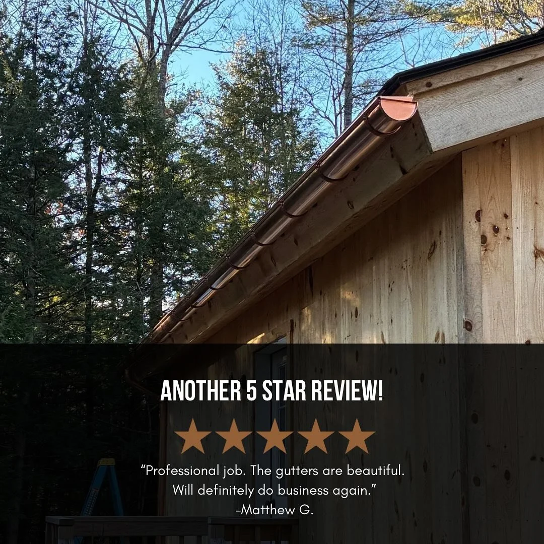 ⭐⭐⭐⭐⭐ We love hearing feedback like this. 

Thank you for choosing us and for the amazing 5-star review Matthew!

📞603.760.1927
🖥️ www.legacygutter.com

#legacygutter #guttersystem #gutters #seamlessgutter #customgutters #guttersanddownspouts #gutt