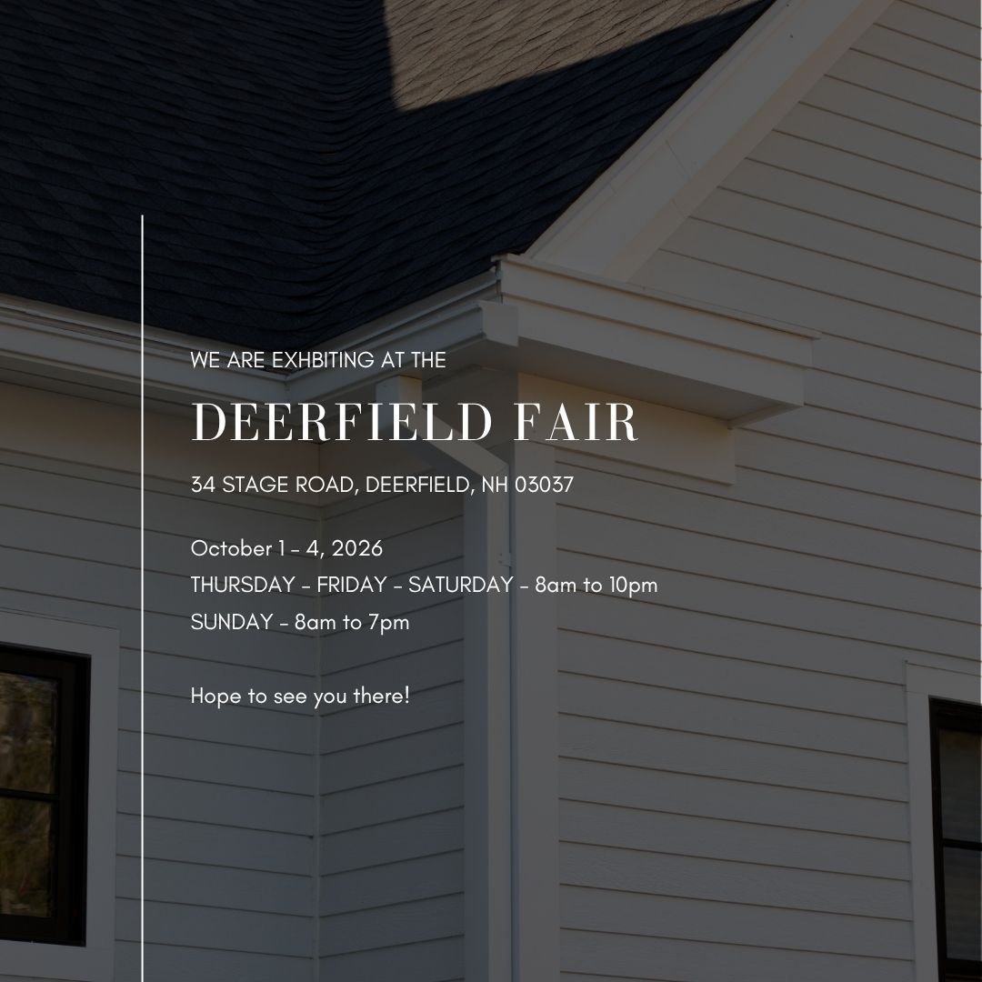 Come and see us at the:

Deerfield Fair
34 Stage Road
Deerfield, NH 03037

October 1 &ndash; 4, 2026
THURSDAY &ndash; FRIDAY &ndash; SATURDAY &ndash; 8am to 10pm
SUNDAY &ndash;  8am to 7pm

#LegacyGutter #Exhibitor #Exhibiting #DeerfieldFair #2026fai