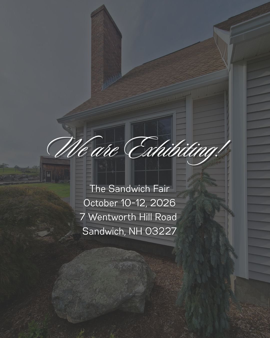 We will be exhibiting at:
The Sandwich Fair
October 10-12, 2026
7 Wentworth Hill Road - Sandwich, NH 03227

Hope to see you there!

#LegacyGutter #Exhibitor #Fair #ComeSeeUs #GutterInstall