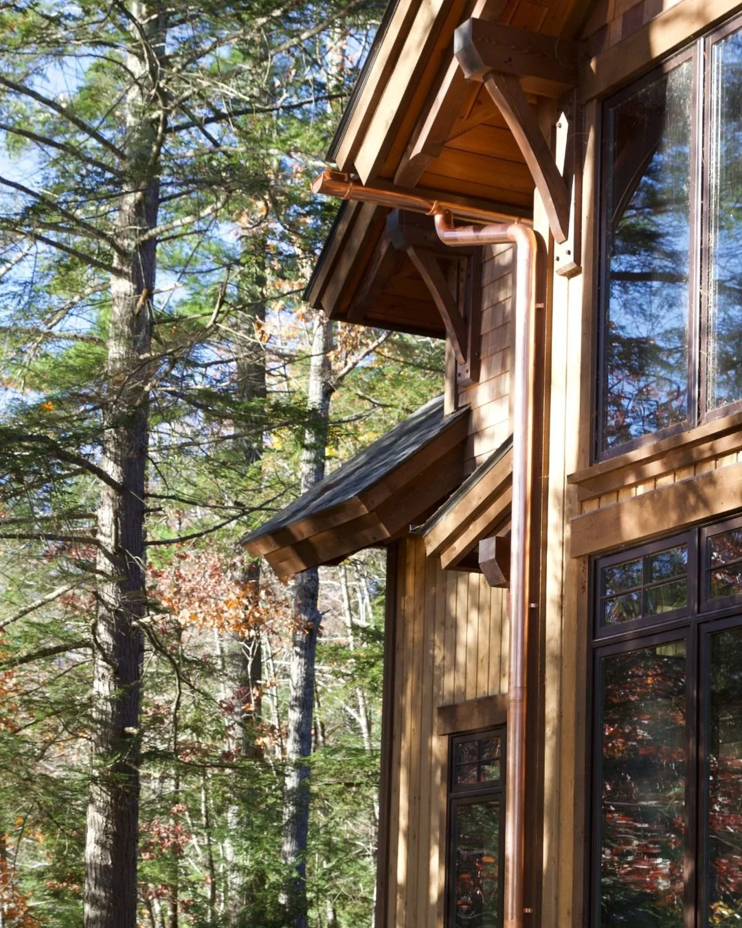 The leaves are mostly down across southern NH and northern Mass. 🍂 That makes this the week to get on our schedule to clear your gutters, before wet leaves freeze into the trough and send meltwater over the edge.

A clean, properly pitched seamless 